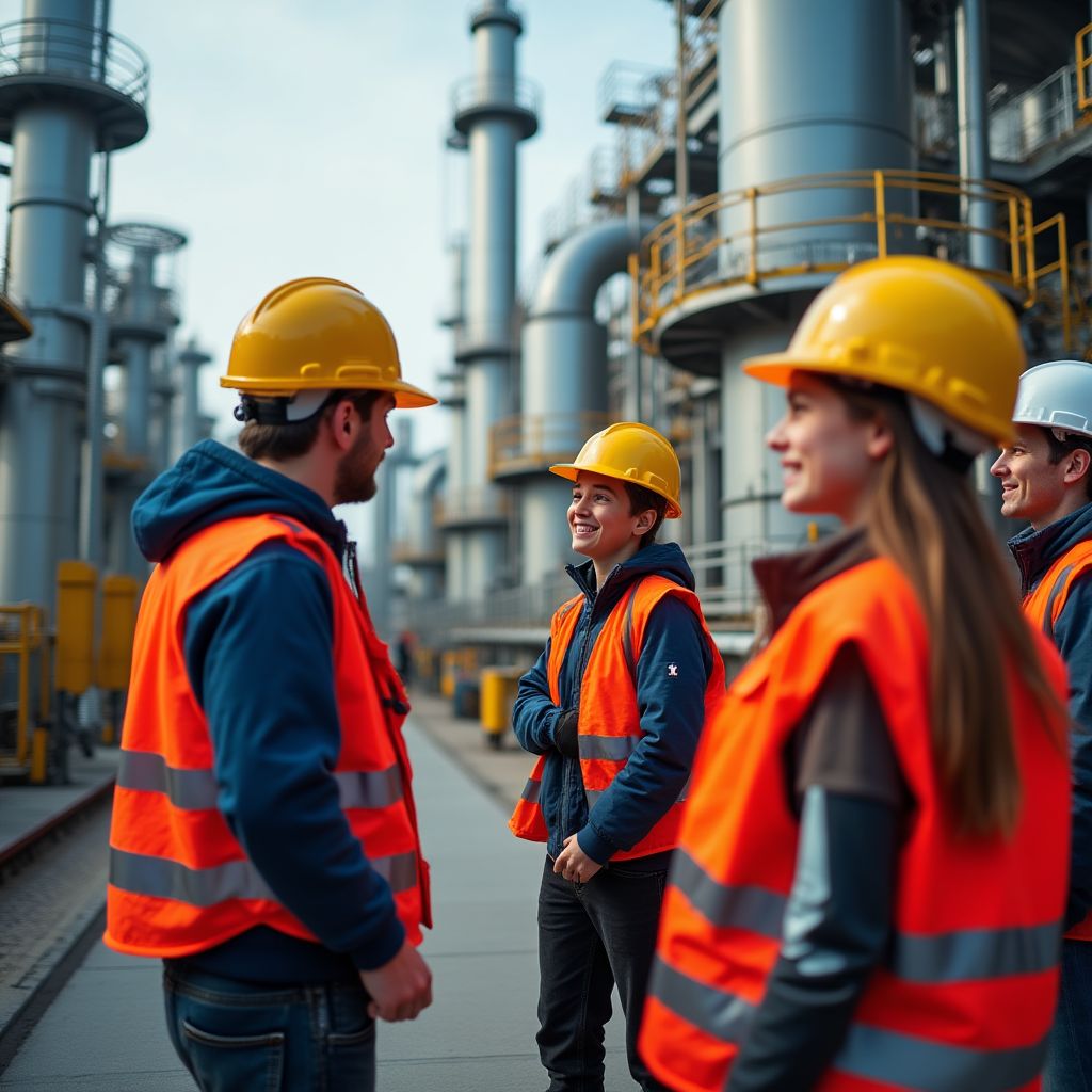 Visita técnica a refinería